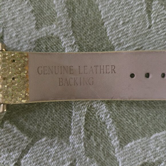 Anne Klein Gold Tone Sparkle Watch - Picture 9 of 10